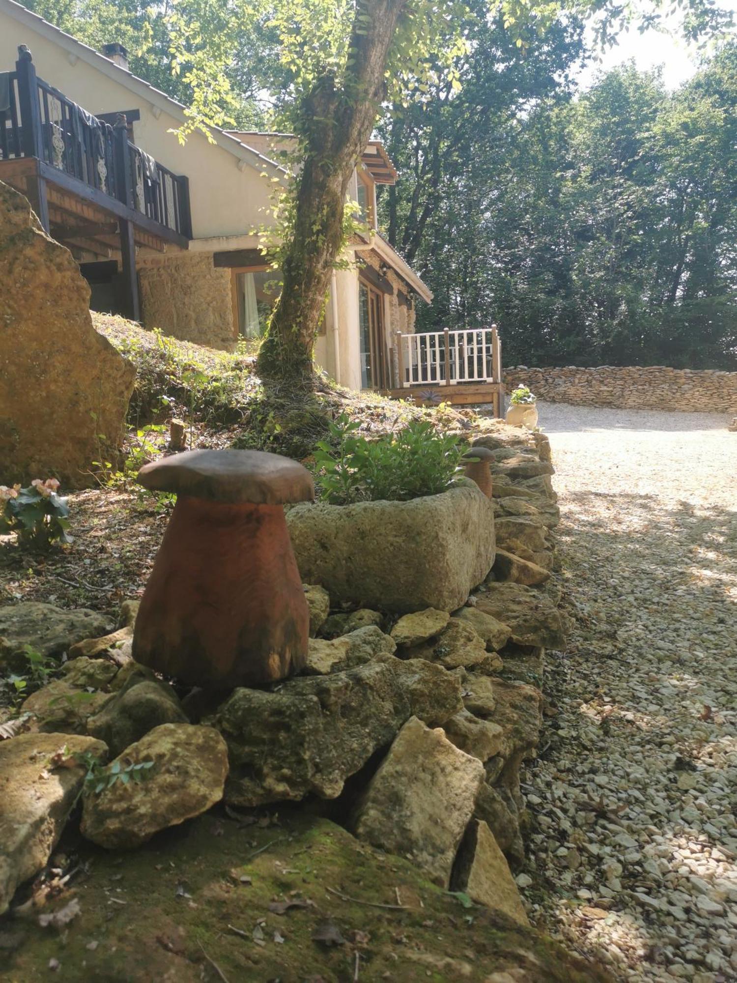 Gite La Borie Du Bois Sarlat Saint-Andre-d'Allas Exterior foto